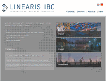 Tablet Screenshot of linearis.pro